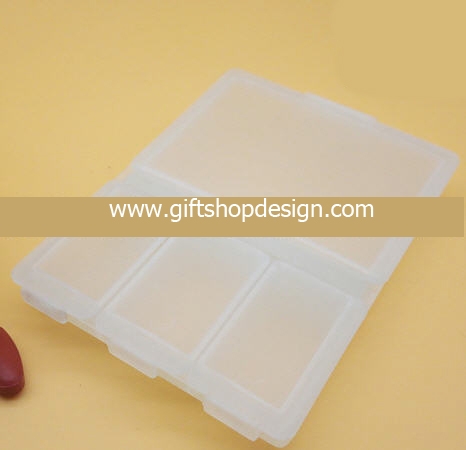 กล่องใส่ยาพกพา,กล่องใส่ยา4ช่อง,สินค้าพรีเมี่ยม