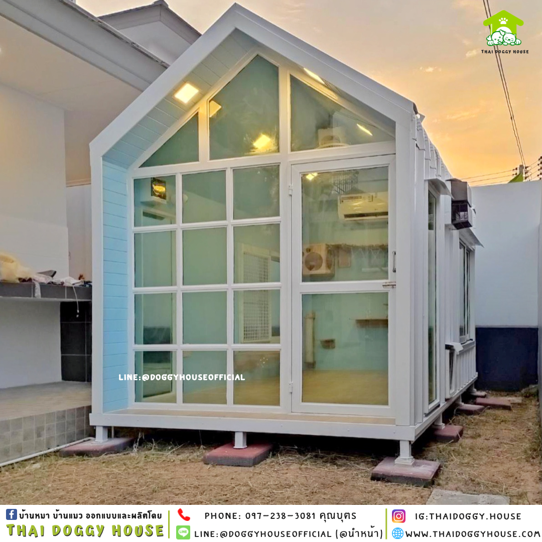 บ้านแมว รองรับการติดแอร์ แบบบ้าน 𝑵𝒐𝒓𝒅𝒊𝒄 𝒔𝒕𝒚𝒍𝒆