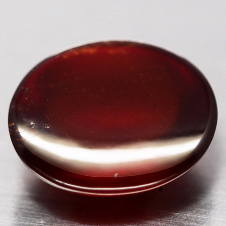 เฮสโซไนต์โกเมน (Hessonite) 5.10 กะรัตแดงส้มสวย