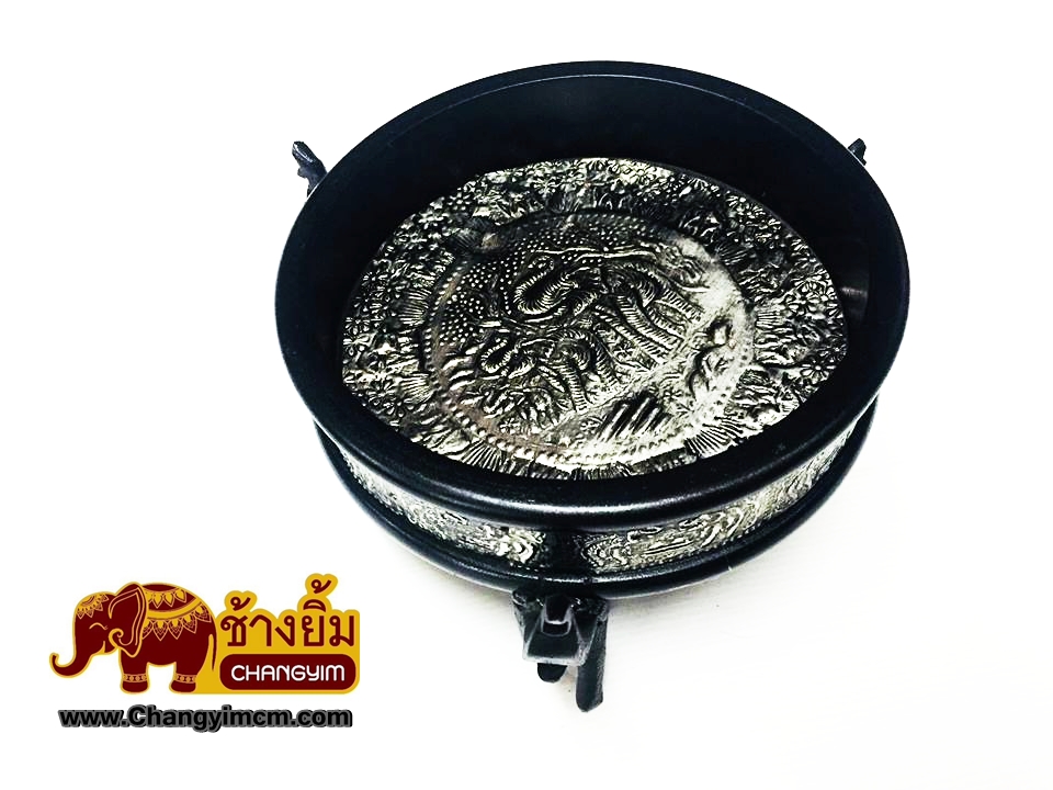 ที่เขี่ยบุหรี่ช้างชูงวง ( มีฐาน )