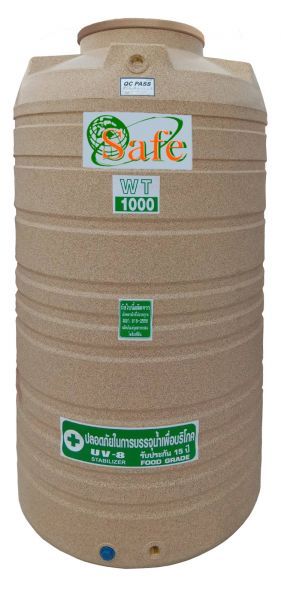 ถังเก็บน้ำบนดินPE Safe แกรนิต ขนาด 1000 ลิตร รุ่น WTG-1000 (FOOD Grade) **แนะนำ รุ่นขายดี**