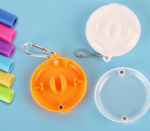 หลอดซิลิโคน+แปรง,หลอดซิลิโคนพกพา