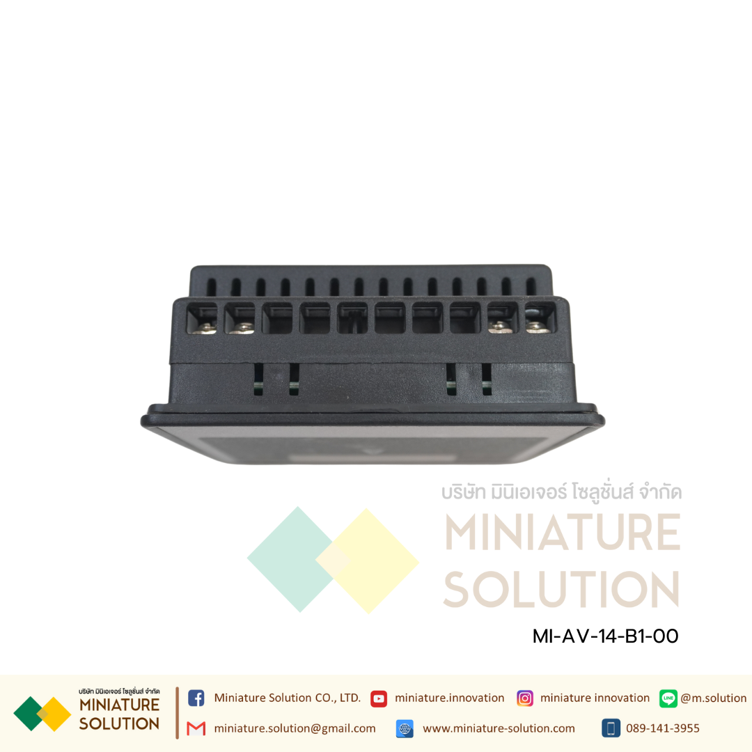 Multispan Single Phase Amp meter AV14 96x96 Red LED Display Class 0.5 (AV-14-B1-00)