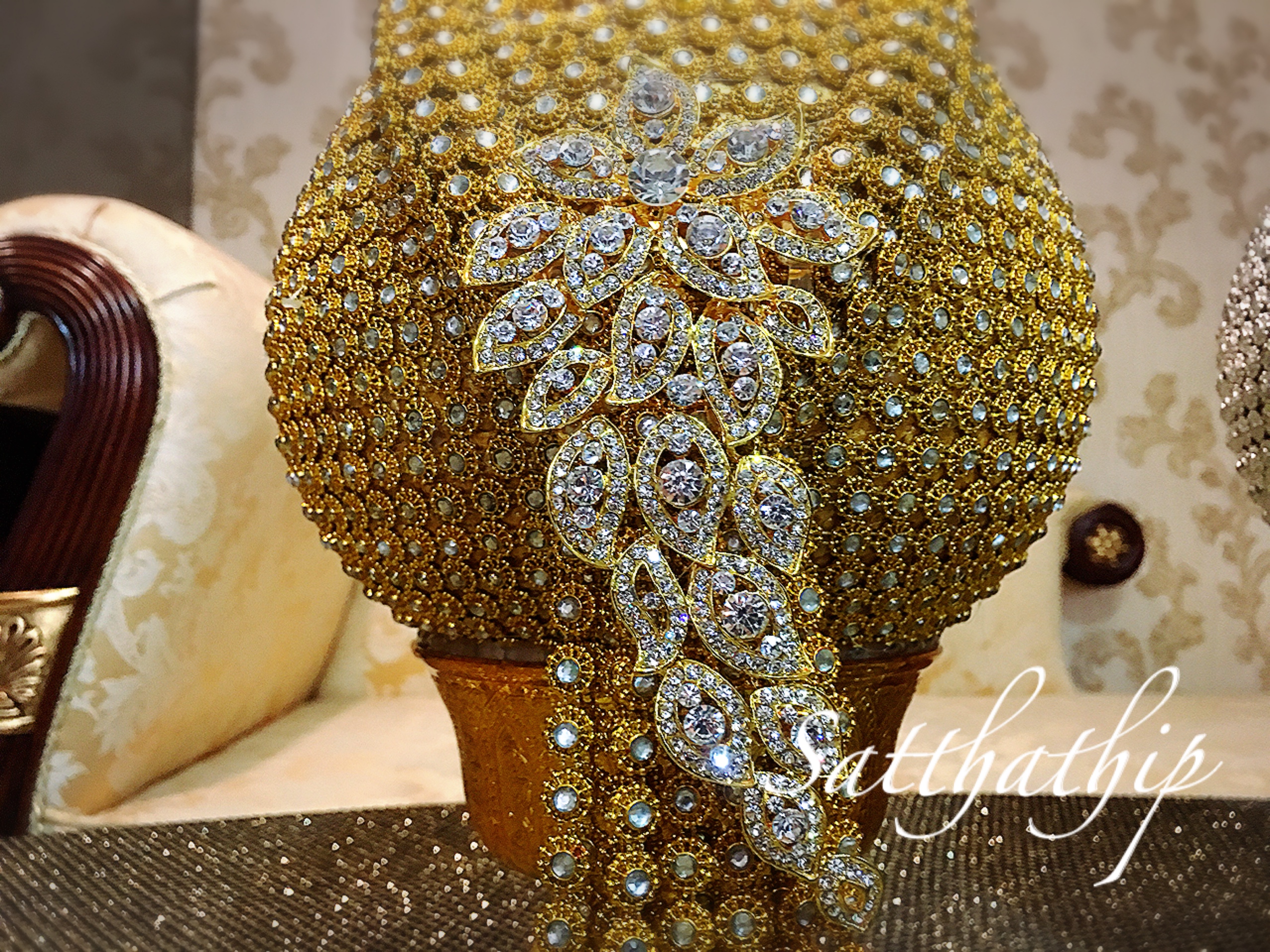 พานพุ่ม - พานพุ่มสักการะ - พานพุ่มเงินทอง - พานพุ่มนพเก้า - Phan bush