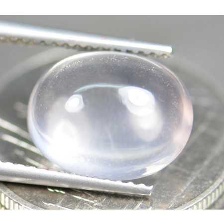 ควอร์ตสีชมพูหวาน (Pink Quartz) 5.20 กะรัต