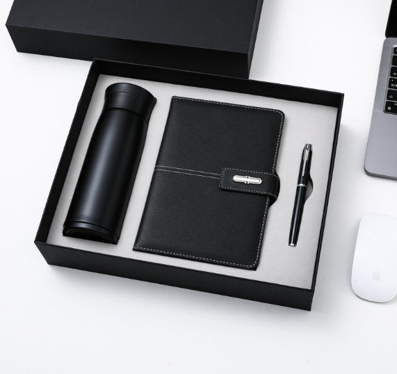 ชุดสมุดโน้ต+ปากกา+กระบอกน้ำ,ชุดของขวัญพรีเมี่ยม