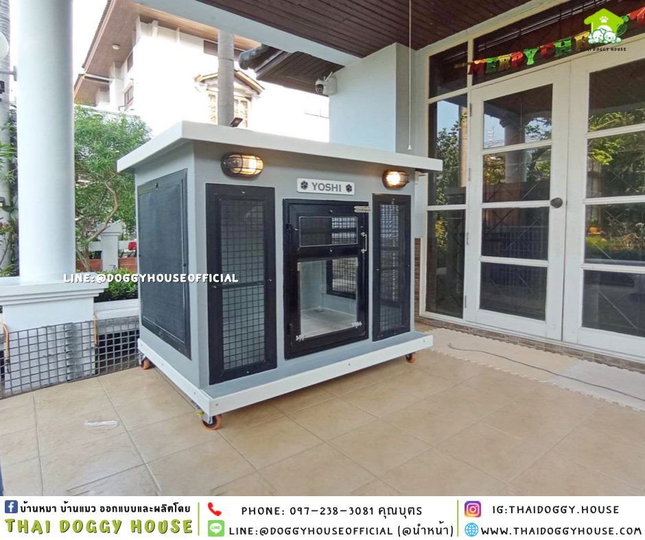 บ้านหมา แบบบ้าน 𝐁𝐎𝐗 𝐒𝐓𝐘𝐋𝐄