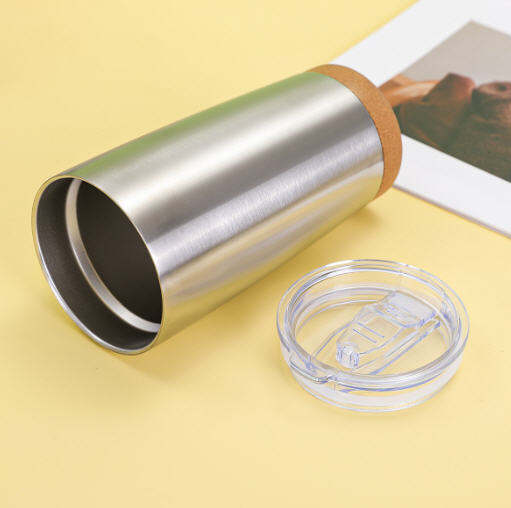 แก้วสแตนเลส,แก้วน้ำสแตนเลส,แก้วน้ำสแตนเลสเก็บอุณหภูมิ,ก้นไม้ก๊อก,สินค้าพรีเมี่ยม,สกรีนโลโก้,20oz