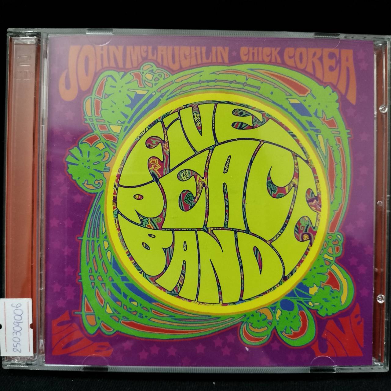 Chick Corea+John McLaughlin – Five Peace Band Live / THAILAND / 2CD / แผ่นสวย