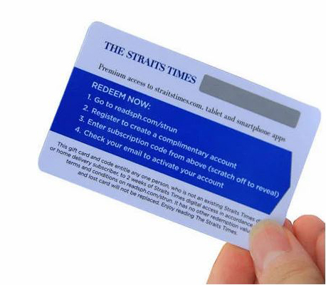 บัตรแข็ง แถบขูดรหัส ลุ้นเลข ลุ้นโชค