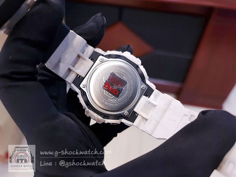 CASIO G-SHOCK นาฬิกาข้อมือ นาฬิกากันน้ำ นาฬิกาของแท้ ประกันศูนย์ CMG 1 ปี รุ่น GA-700WM-5A