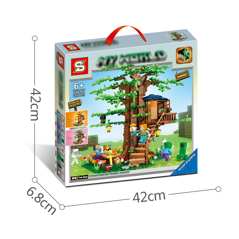 เลโก้จีน SY 6187 ชุด My World