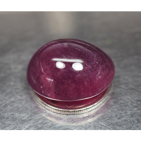 ทับทิมแท้สีแดงเข้ม (Ruby) 38.80 กะรัตขนาดใหญ่สวย