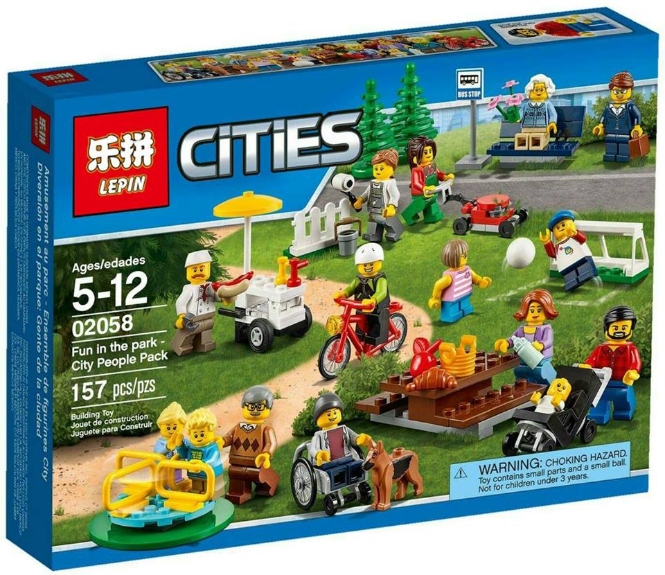 เลโก้จีน LEPIN.02058 ชุด City Fun In The Park People Pack