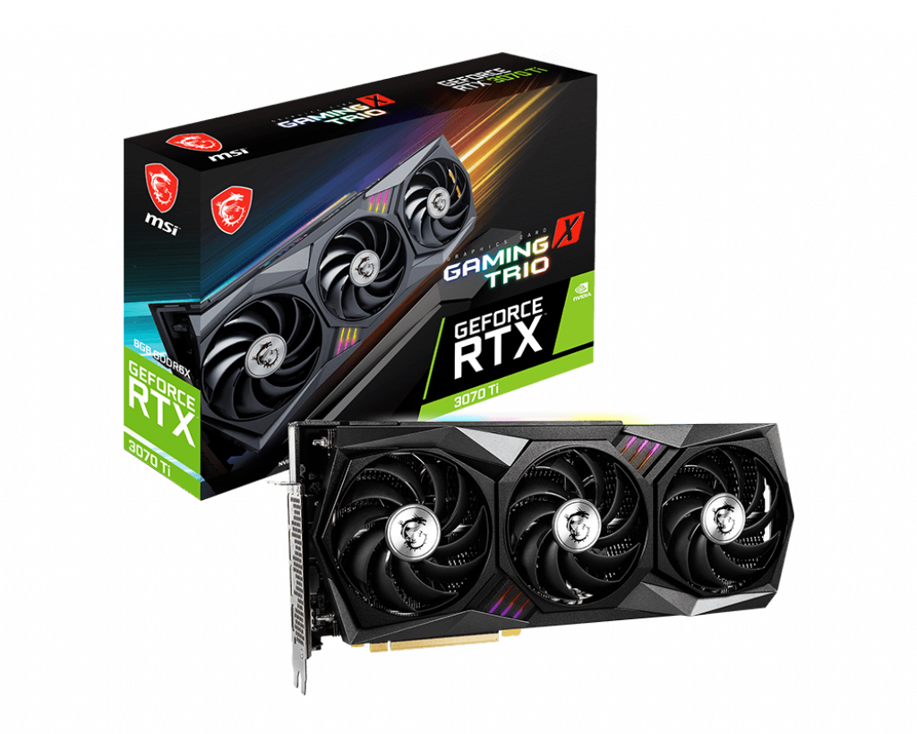 MSI GeForce RTX 3070 Ti GAMING Z TRIO 8GB