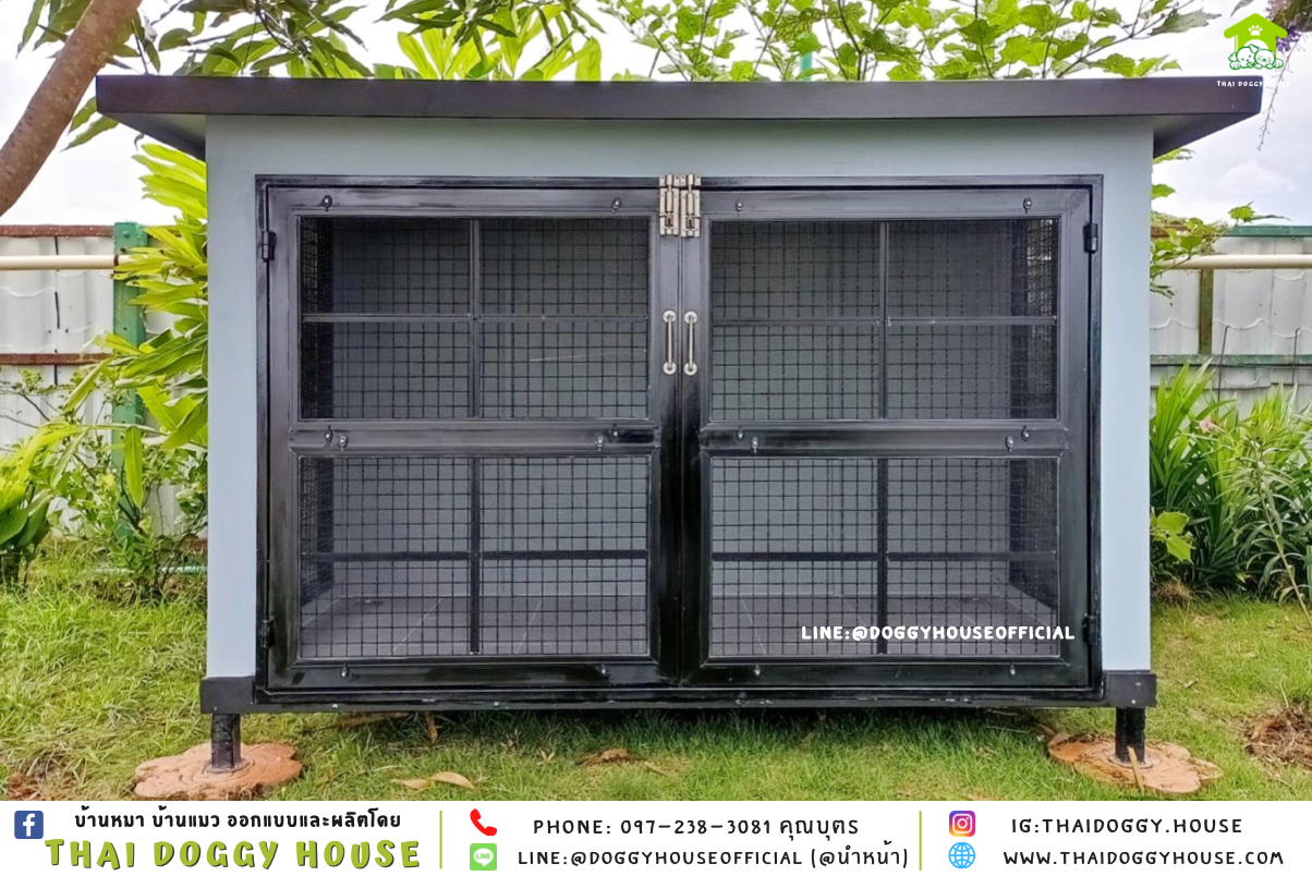 บ้านหมา แบบบ้าน 𝐁𝐎𝐗 𝐒𝐓𝐘𝐋𝐄