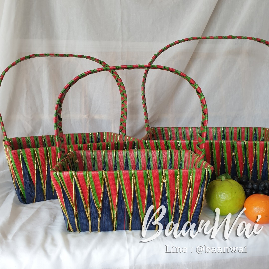 กระเช้า Code-005 VIP ทรงเหลี่ยม