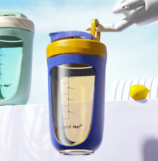 แก้วเชค,แก้วพร้อมหลอด,600ml