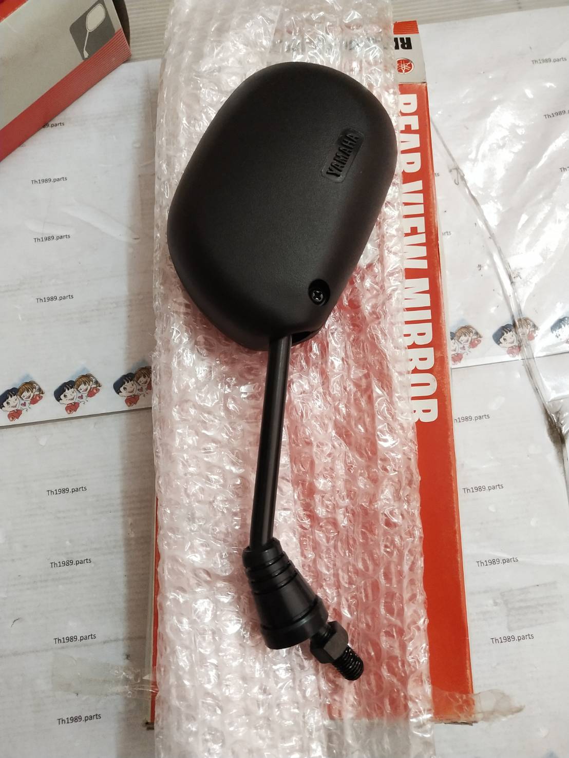 กระจกมองหลังซ้าย สำหรับรุ่น MIO125,MIO(ใหม่),JR120 อะไหล่แท้ YAMAHA 4C9-F6280-01