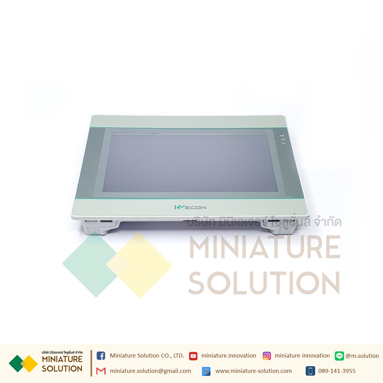 Wecon PI3070ig-0 HMI จอ HMI IOT หน้าจอแสดงผล ขนาด 7 นิ้ว PI3070ig-0