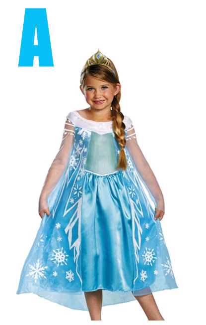 ชุดกระโปรง Frozen Elsa เจ้าหญิงเอลซ่า (พร้อมส่ง)รหัสสินค้า#Elsa011มีไซค์100 *2 110*2