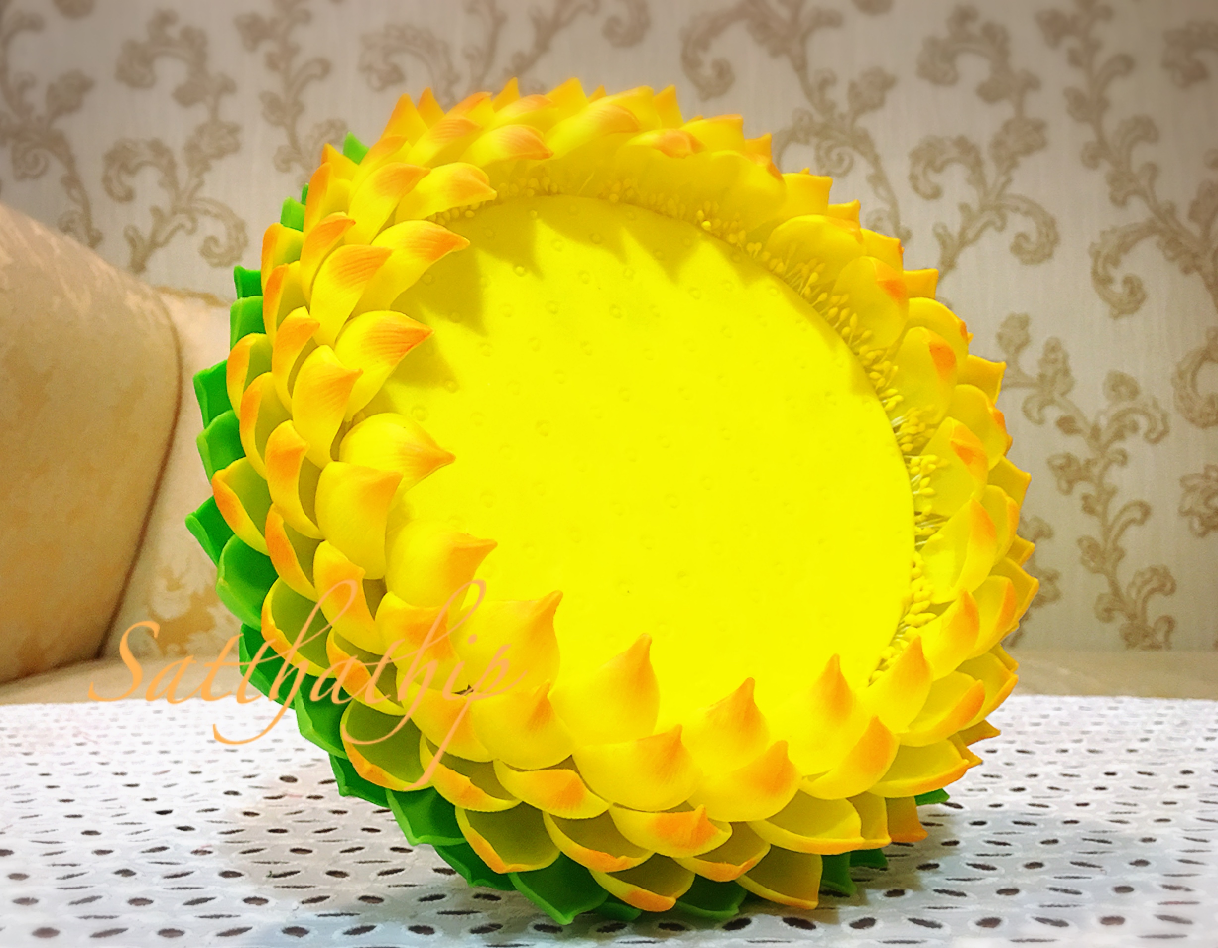 ถาดบัว ประดิษฐ์จากดิน - ฐานบัว ประดิษฐ์จากดิน - พานบัว ประดิษฐ์จากดิน - ถาดบัวดินปั้น - ฐานบัวดินปั้น - พานบัวดินปั้น - ฐานรองพระ - Tray