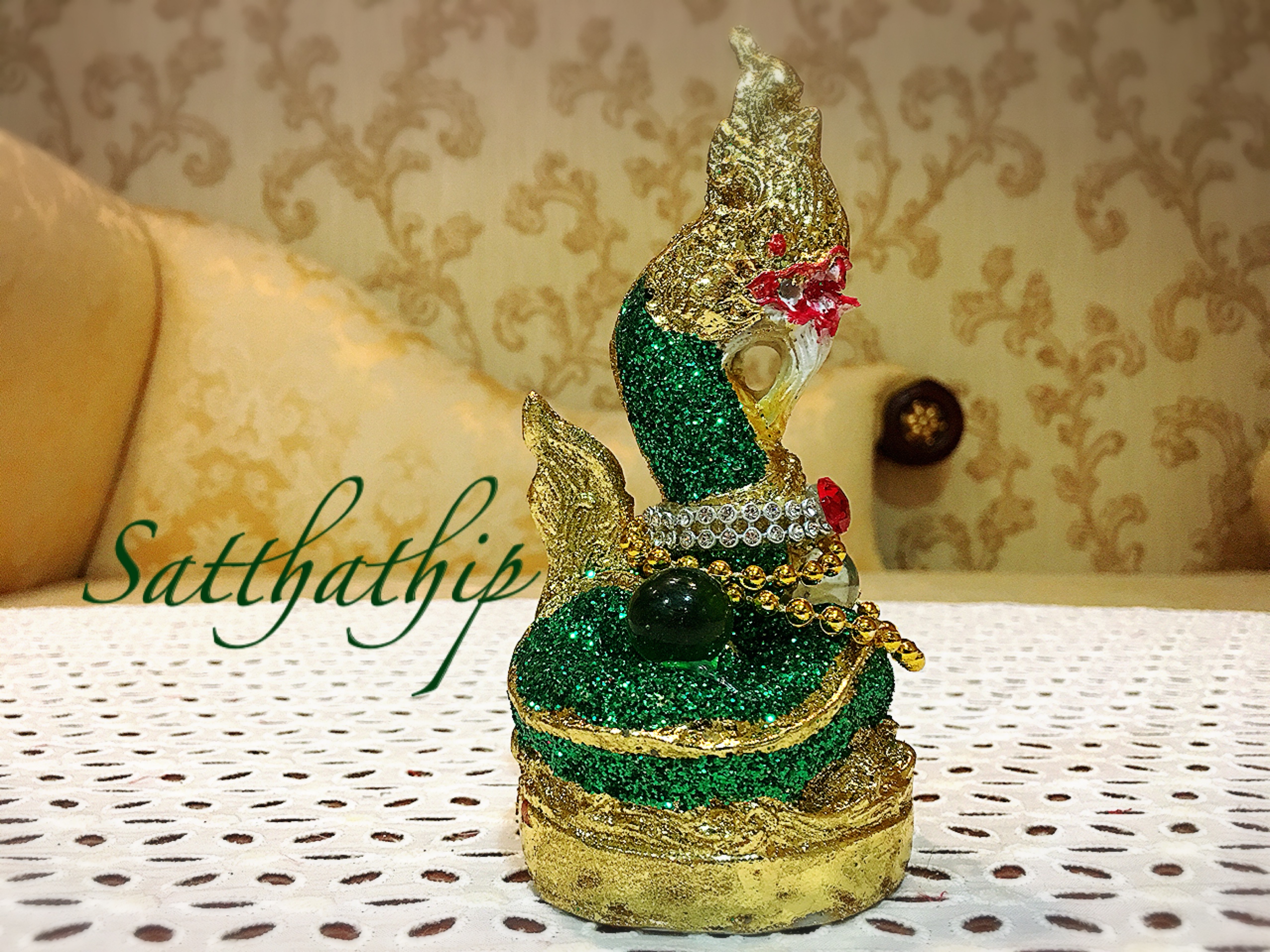 พญานาค (เซรามิก ลงสี) - Nāga