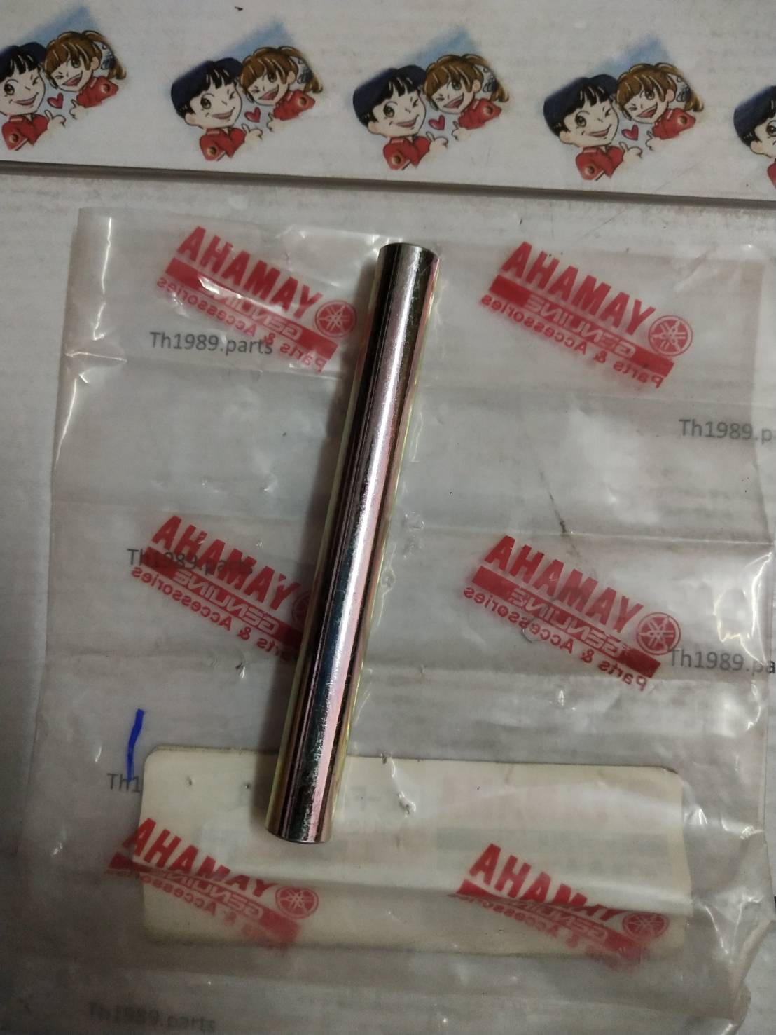 2BL-F4727-00 สลักยึดเบาะ TTX SPARK115I AEROX FINN FINO125 GRAND FILANO QBIX รหัสเก่า 1FC-F4727-00 อะไหล่แท้ YAMAHA