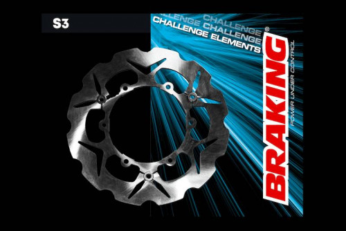 จานเบรคคู่หน้า Braking รุ่น semi floating สำหรับ Tmax 530, 560