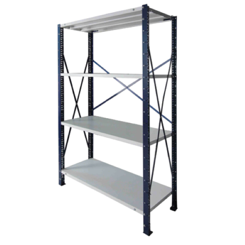 ชั้นวางของอุตสาหกรรม CHITOSE CES-1820/CES-2020/CES-1220 สีน้ำเงิน-ขาว