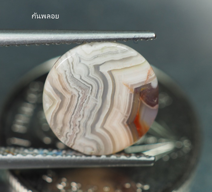 หินสีสวยลายธรรมชาติ 3.30 กะรัต