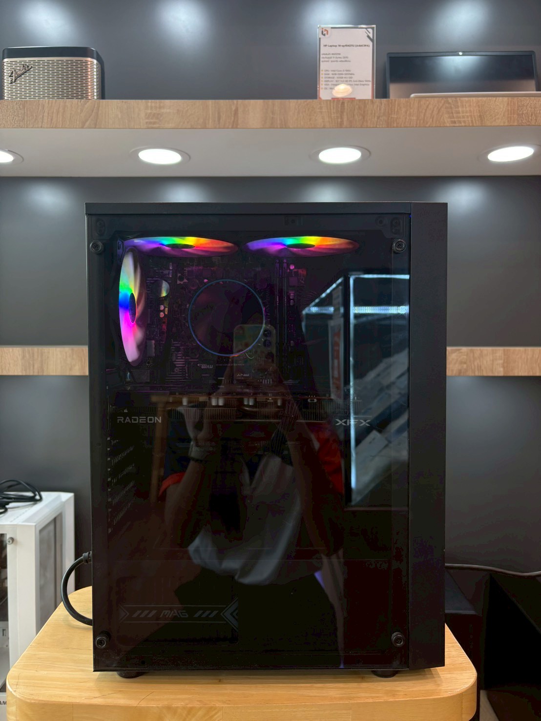 PC ประกอบ Intel Core i5-13400F /Ram 16GB/SSD 500GB/AMD Radeon RX 7600+MONITOR