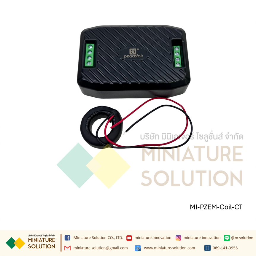 PZEM CT วงกลม แบบเปิดไม่ได้ (100A)