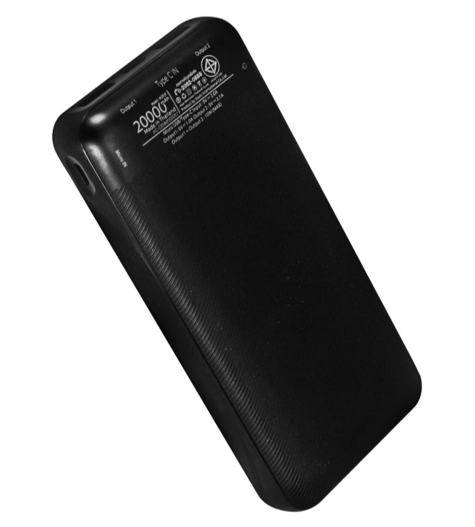 P-Bank 20000 mAh ASAKI (A-B3521) LCD Black