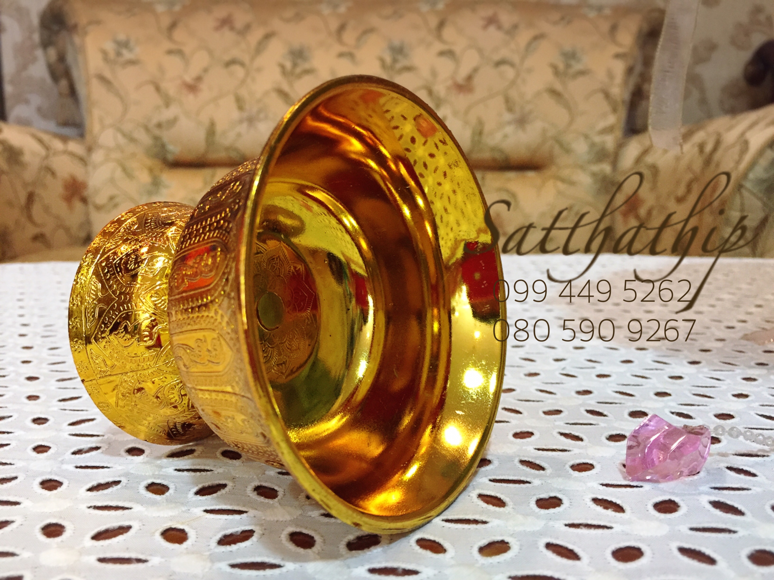 พานลาว/พานรัฐธรรมนูญ ขนาด 10 เซนติเมตร