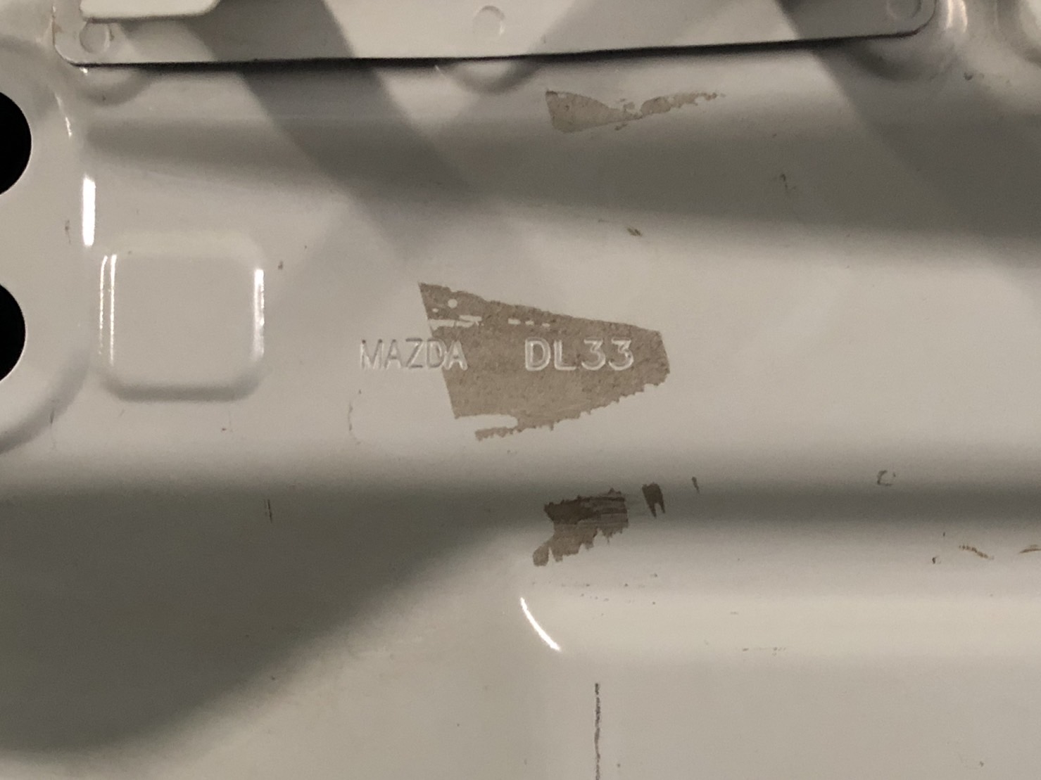 เหล็กแผงท้าย Mazda