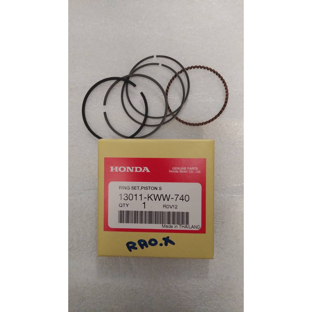 13011-KWW-740 ลูกสูบทั้งชุด (มาตรฐาน) (RIKEN) DREAM110i 2011/WAVE110i อะไหล่แท้ HONDA