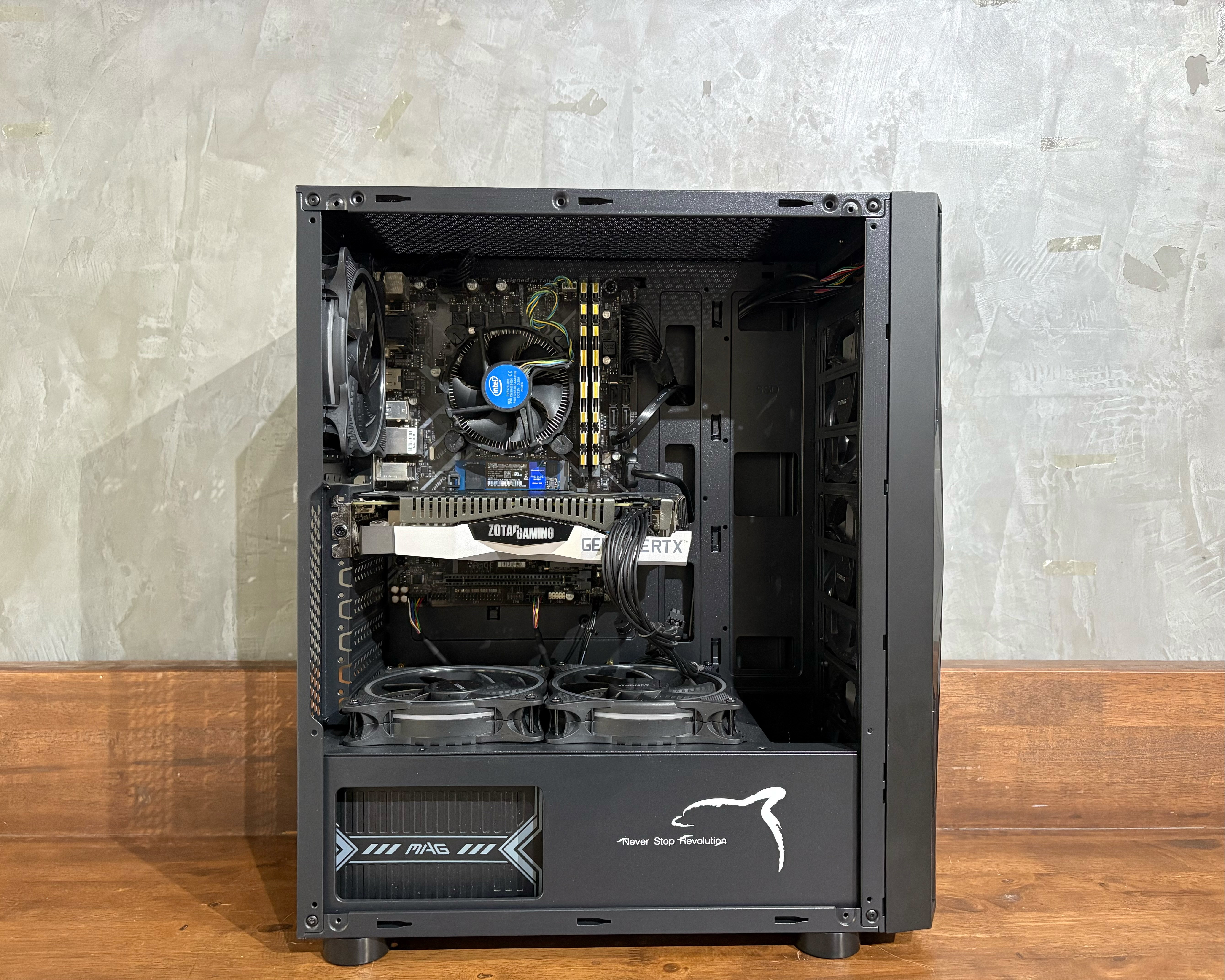 PC ประกอบ Intel Core i5-9400F / Ram 16GB / ZOTAC GeForce RTX 2060