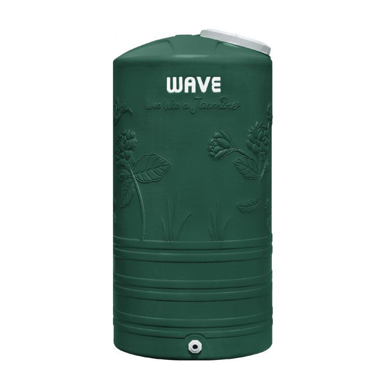 ถังเก็บน้ำบนดินPE WAVE Yok (หยก) ขนาด 1000 ลิตร รุ่น YOK-1000