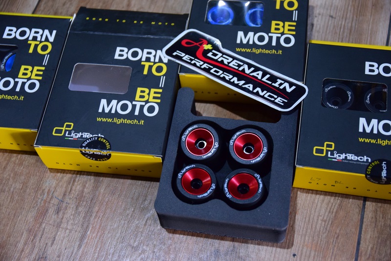 Lightech - กันล้มล้อหน้า+หลัง สำหรับ Tmax 530 560