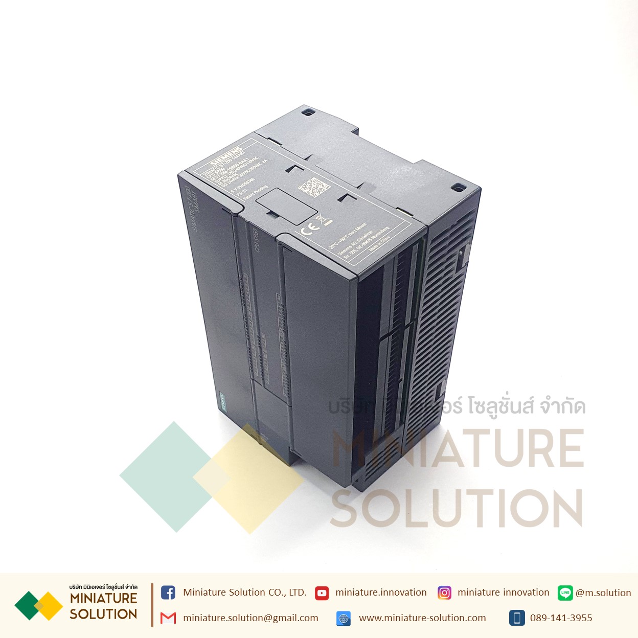 ซีเมนต์ SIMATIC S7-200 SMART PLC CPU SR20 SR30 SR40 ST20 ST30 CR20 SIEMENS analog module AE04 AE08 AM03 AM06 SB CM01 AQ01 AE01 (SR60)