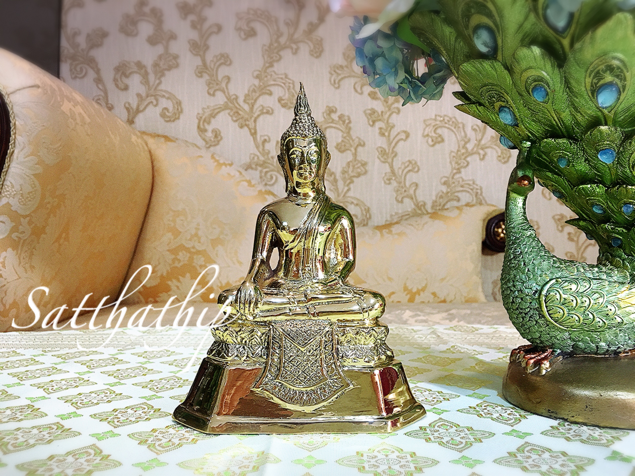 พระปางมารวิชัย - พระปางชนะมาร - พระปางสะดุ้งมาร - Buddha statue