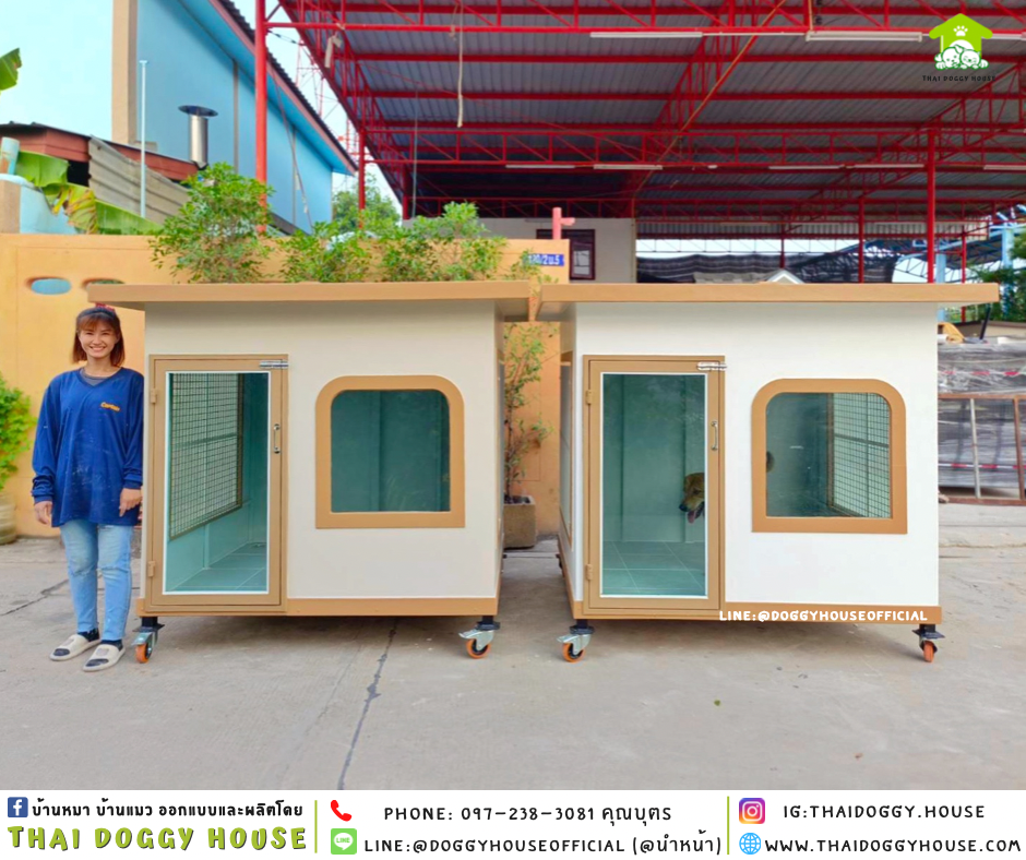 บ้านหมา แบบบ้าน 𝐁𝐎𝐗 𝐒𝐓𝐘𝐋𝐄