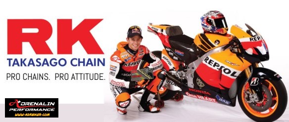 โซ่ RK รุ่น X-ring สำหรับรถขนาด 600-1000cc