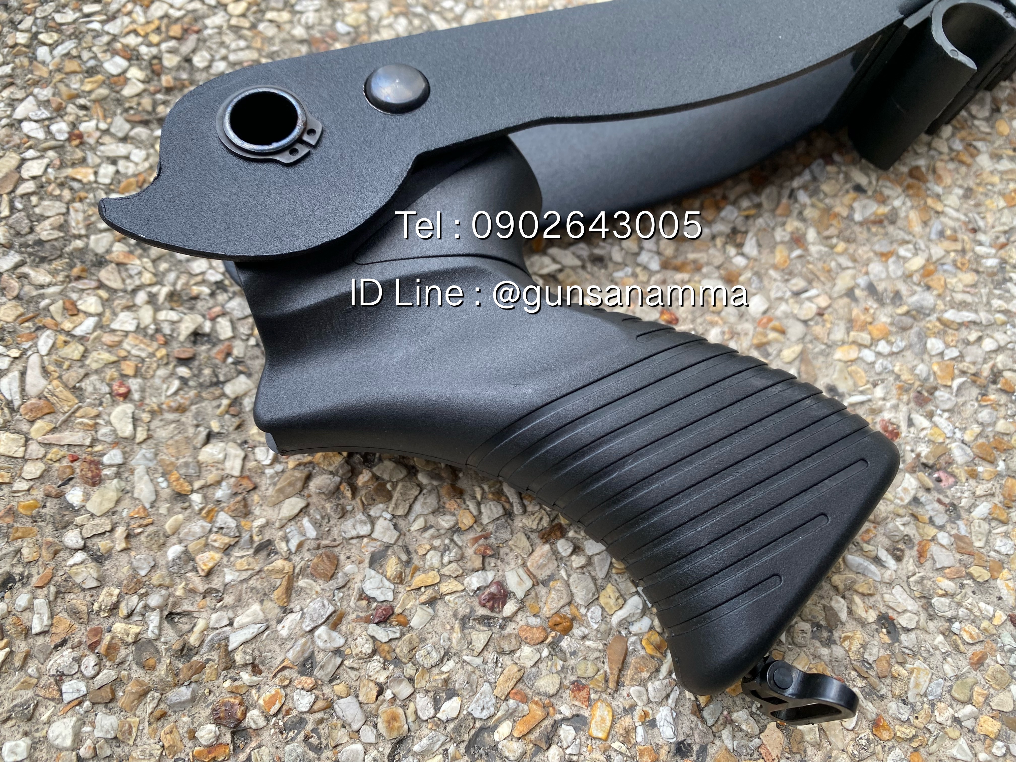 พานท้ายด้ามจับ+พับบน ลูกซองตุรกี ใส่ลูกสำรองได้5นัด