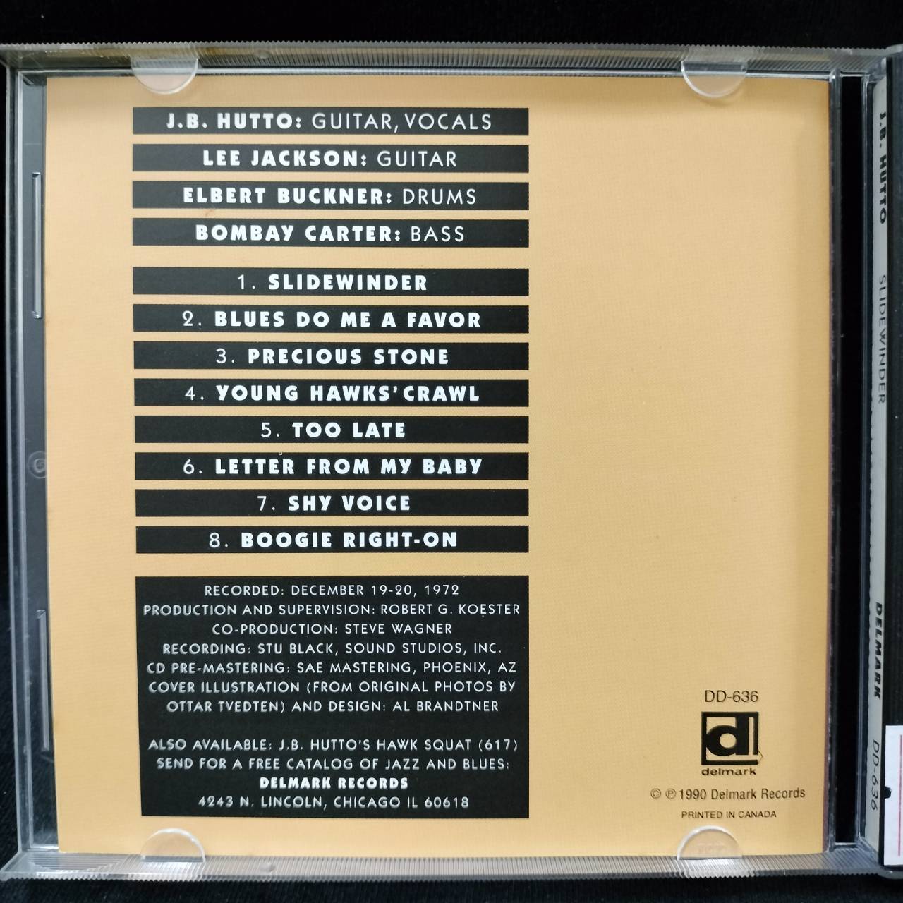 J.B. Hutto – Slidewinder / USA / แผ่นสวย