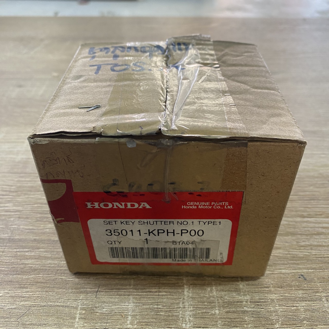 35011-KPH-P00 ชุดลูกกุญแจ #1 TYPE1 WAVE125X WAVE100X อะไหล่แท้ HONDA