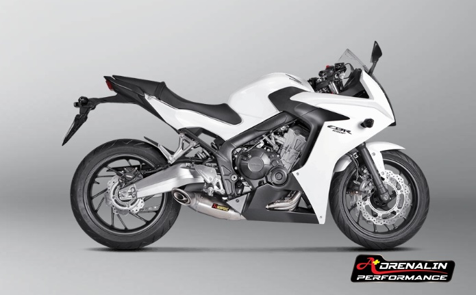 ท่อ Akrapovic full system (Titanium) สำหรับ CB 650 R 2019+ (For Exhibition only)