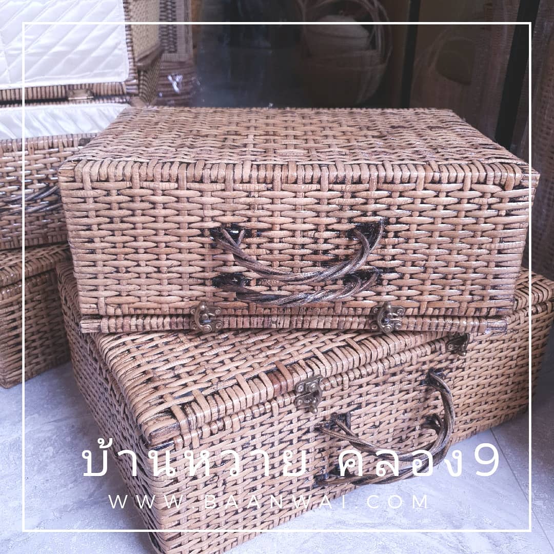 กระเป๋าหวาย กระเป๋าหวายวินเทจ