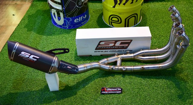 SC Project Slip-on รุ่น SC1-M (Carbon) สำหรับ S1000RR 2020+ (For Exhibition only)